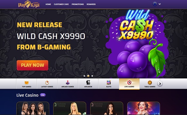 play regal casino home