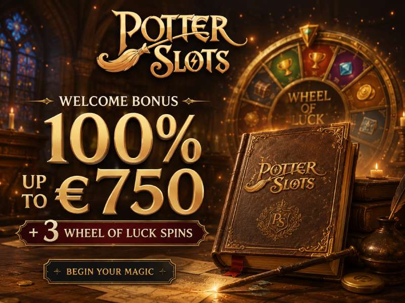 potter slots casino welcome bonus
