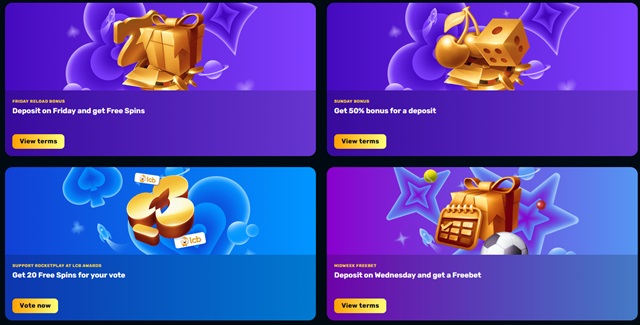 rocketplay casino bonuses