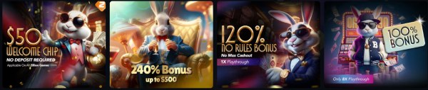 slot bunny casino bonuses