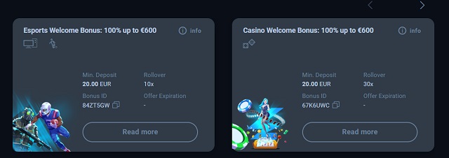 thunderpick casino welcome bonus