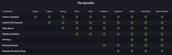 vegastars casino vip program