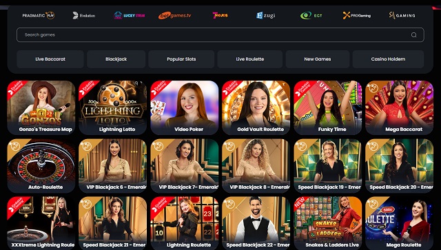 velobet casino live games