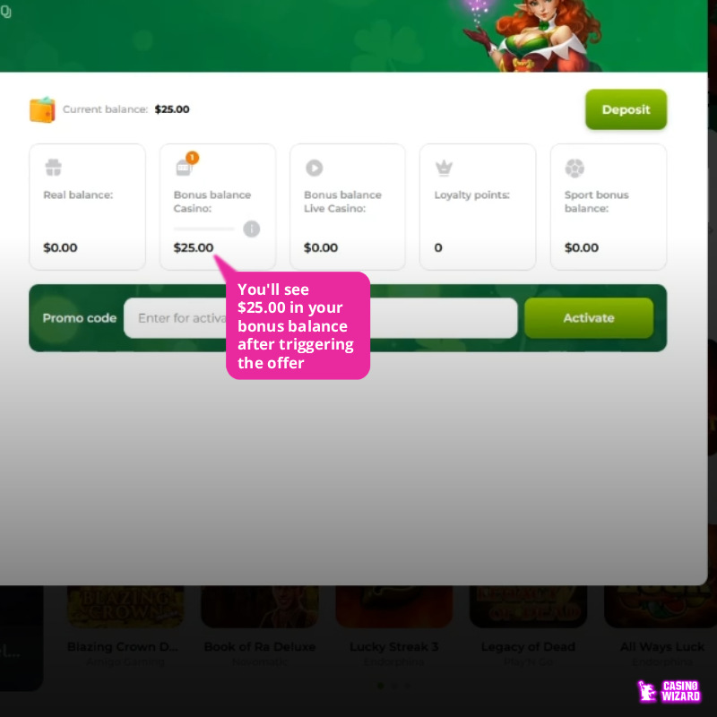 verde casino no deposit bonus claimed