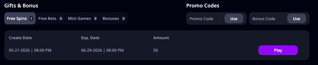 zizobet casino no deposit bonus yse