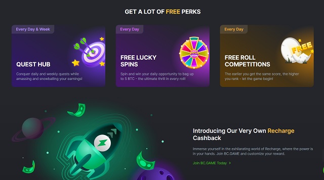 bc.game casino bonuses