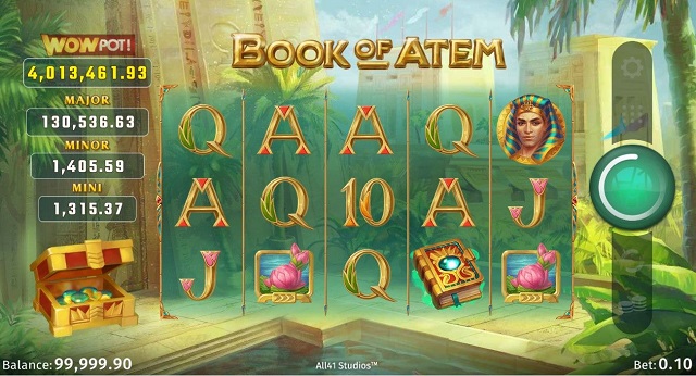 book of atem jackpot dasist casino