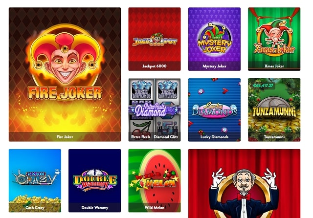 online slots and jackpot slots with the dunder top quality gaming platform
