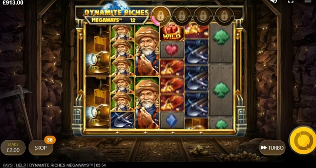 dynamite riches megaways slot red tiger gaming