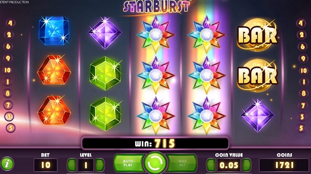 starburst slot wilds
