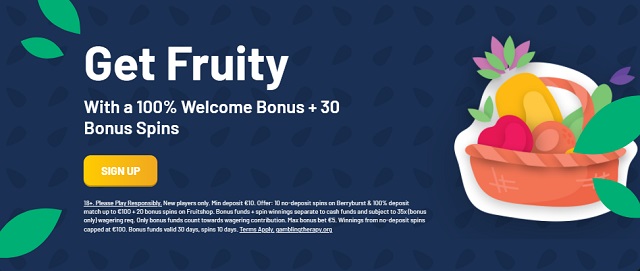fruity casa welcome bonus package free spins and free cash