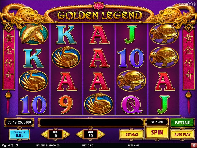 golden legend slot game