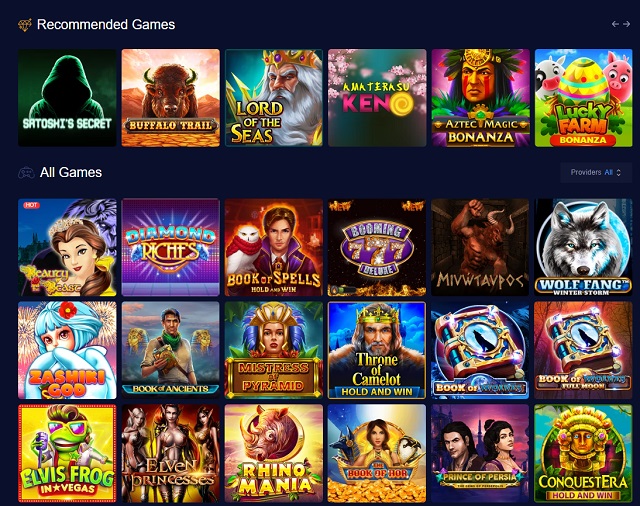 mbit casino games