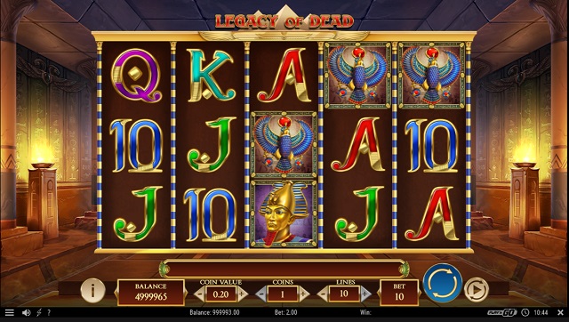 legacy of dead play n go slot