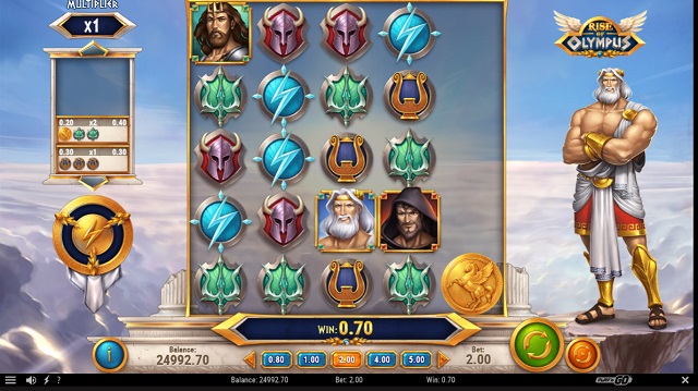 rise of olympus play n go slot