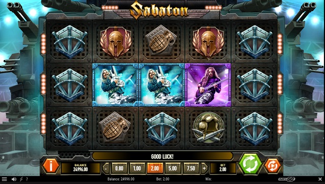 sabaton play n go slot