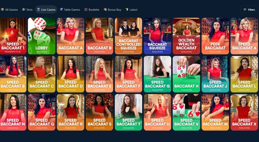 bitcoin baccarat live