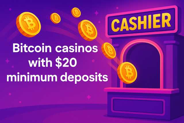 bitcoin Casinos with $20 Minimum Deposit