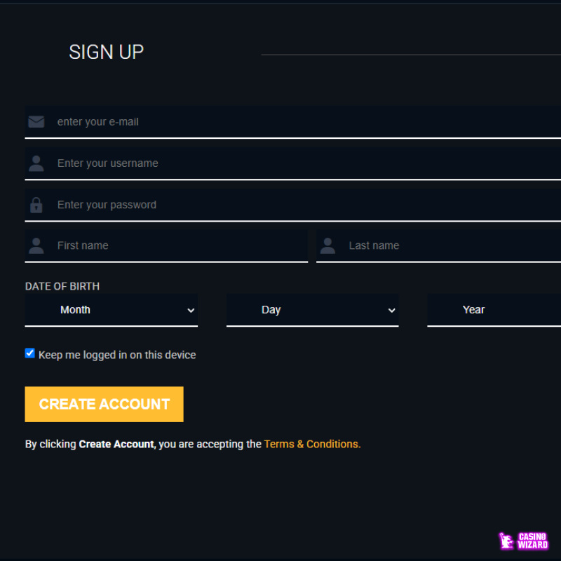 brango casino sign up step 2
