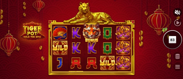 tiger pot hold the spin