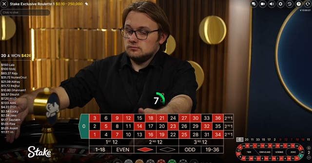 roulette high limit live dealer games