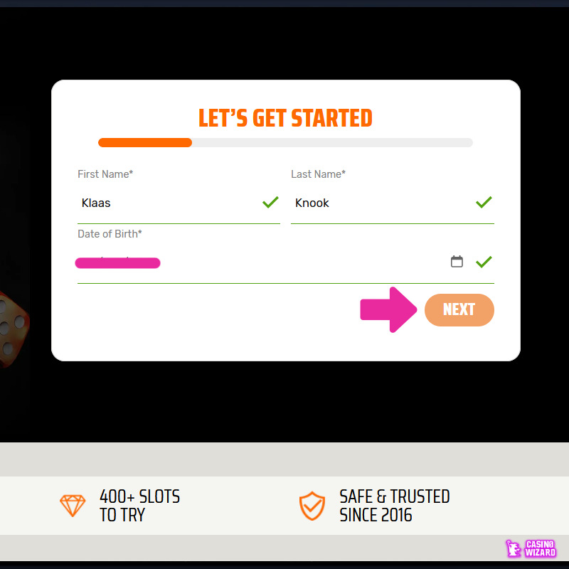 ignition casino signup