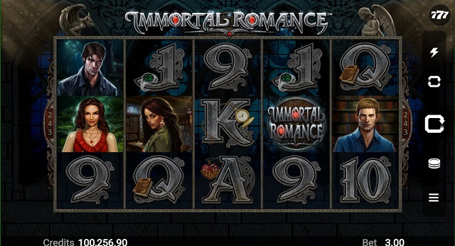 immortal romance free spins