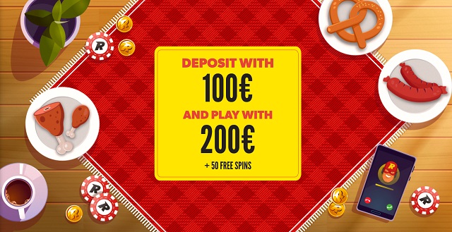 rizk casino welcome bonus