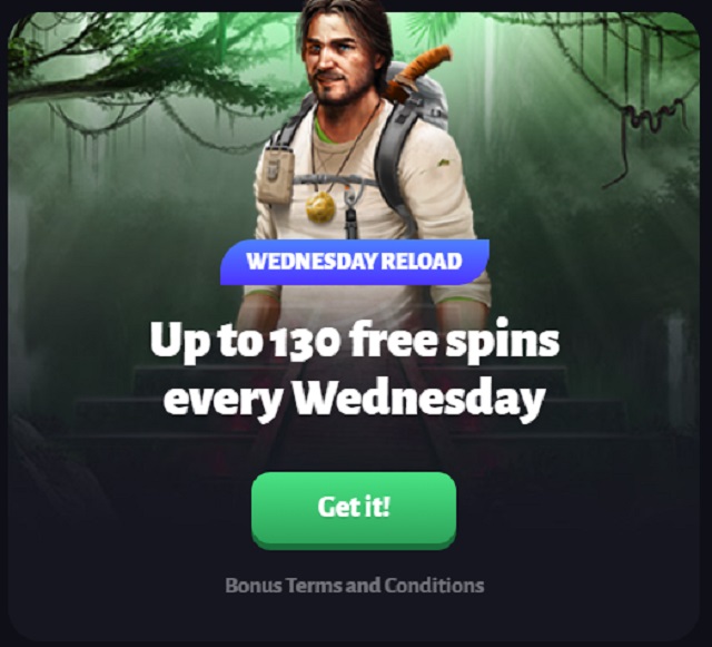 slot hunter wednesday free spins