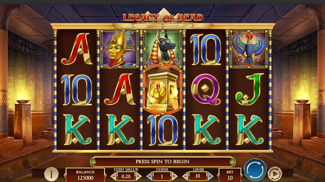 legacy of the dead slot review