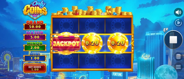 only coins casino slot review