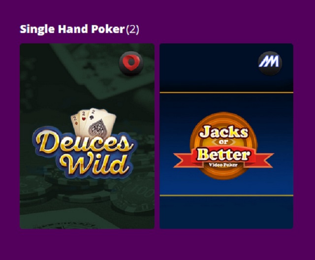 super slots casino video poker