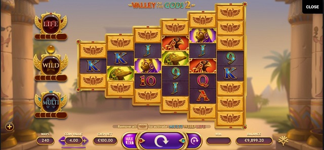 valley of the gods 2 online slot
